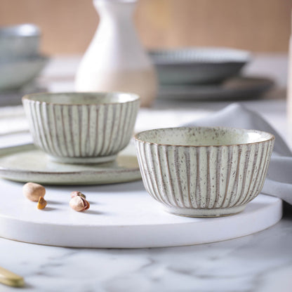 Porto Brasil PISTACHE LINHAS RAMEKIN STONEWARE dia. 3.5x1.97"  SKU: '14661108801