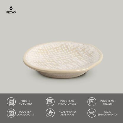 Porto Brasil LATTE RAMEKIN JUTA STONEWARE dia. 4.33x0.87"  SKU: '14664108501