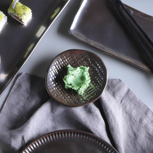 Porto Brasil METALLICA RAMEKIN JUTA STONEWARE dia. 4.33x0.87"  SKU: '14664109301