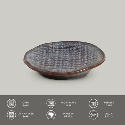 Porto Brasil TITANIUM RAMEKIN JUTA STONEWARE dia. 4.33x0.87"  SKU: '14664109401