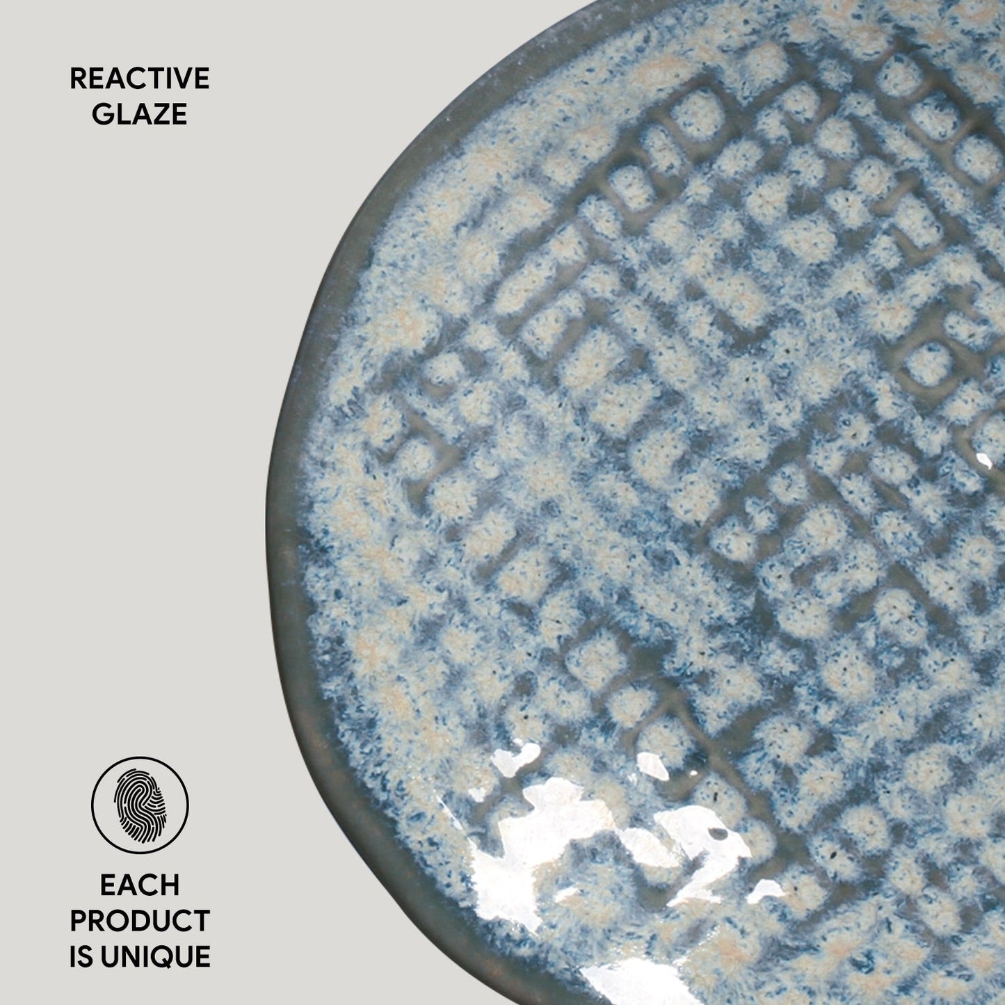 Porto Brasil DENIM RAMEKIN JUTA STONEWARE dia. 4.33x0.87"  SKU: '14664113001