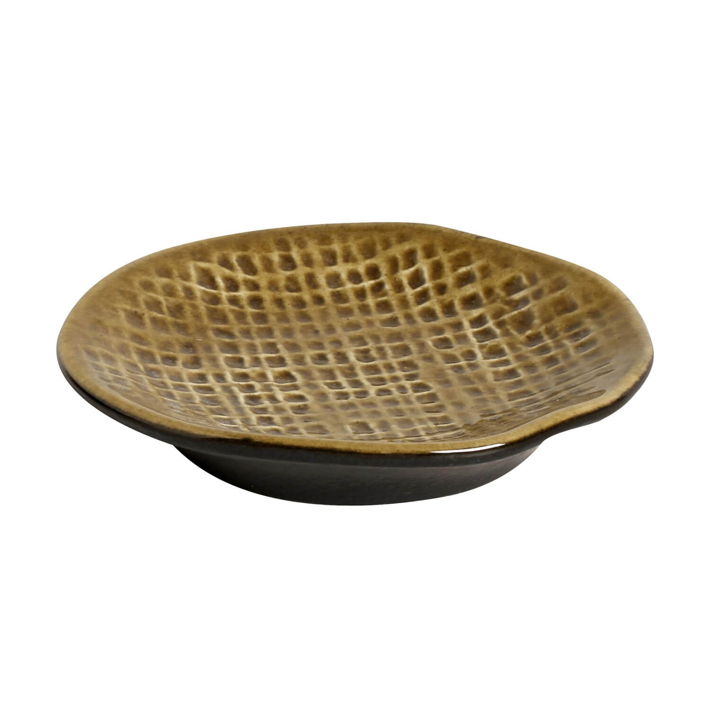 Porto Brasil AMBER RAMEKIN JUTA STONEWARE dia. 4.33x0.87"  SKU: '1466477101