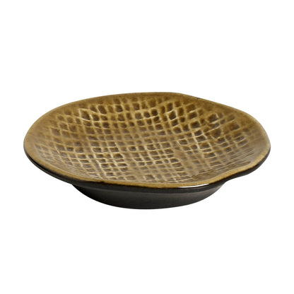 Porto Brasil AMBER RAMEKIN JUTA STONEWARE dia. 4.33x0.87"  SKU: '1466477101