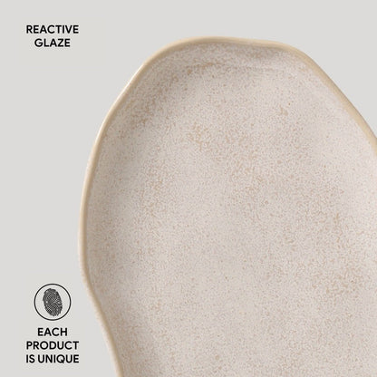 Porto Brasil LATTE SHALLOW OVAL PR MEDIUM BIO STONEWARE dia. 11.81x7.87"  SKU: '14831108501