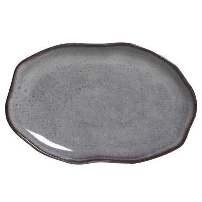 Porto Brasil TOURMALINE SHALLOW OVAL PR MEDIUM BIO STONEWARE dia. 11.81x7.87"  SKU: '14831108901