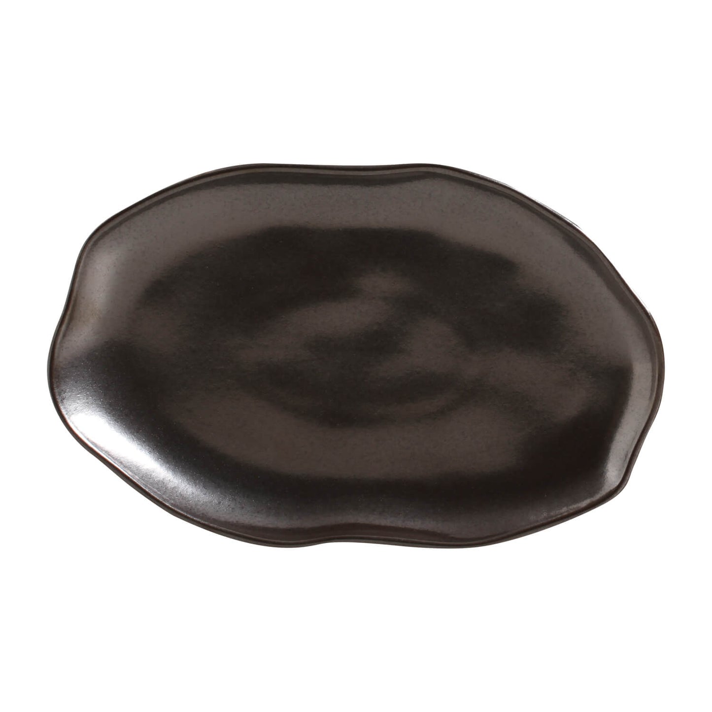 Porto Brasil METALLICA SHALLOW OVAL PR MEDIUM BIO STONEWARE dia. 11.81x7.87"  SKU: '14831109301