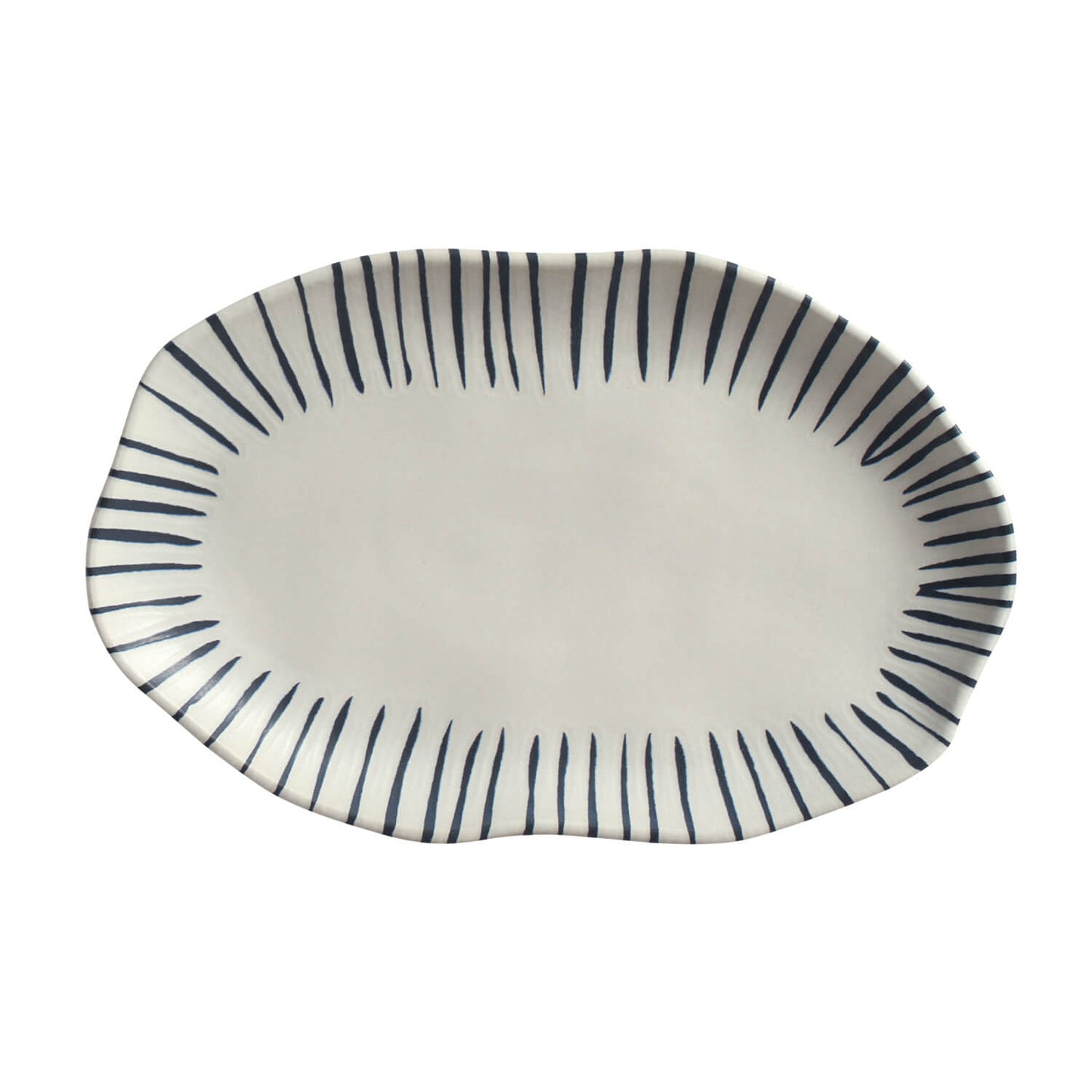Porto Brasil ELEMENTO SHALLOW OVAL PR MEDIUM BIO STONEWARE dia. 11.81x7.87"  SKU: '1483193101