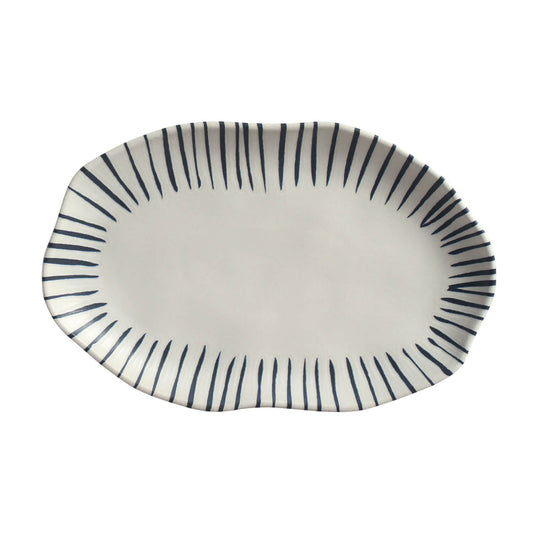 Porto Brasil ELEMENTO SHALLOW OVAL PR MEDIUM BIO STONEWARE dia. 11.81x7.87"  SKU: '1483193101