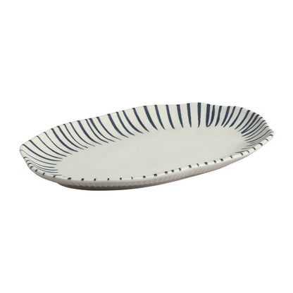 Porto Brasil ELEMENTO SHALLOW OVAL PR MEDIUM BIO STONEWARE dia. 11.81x7.87"  SKU: '1483193101