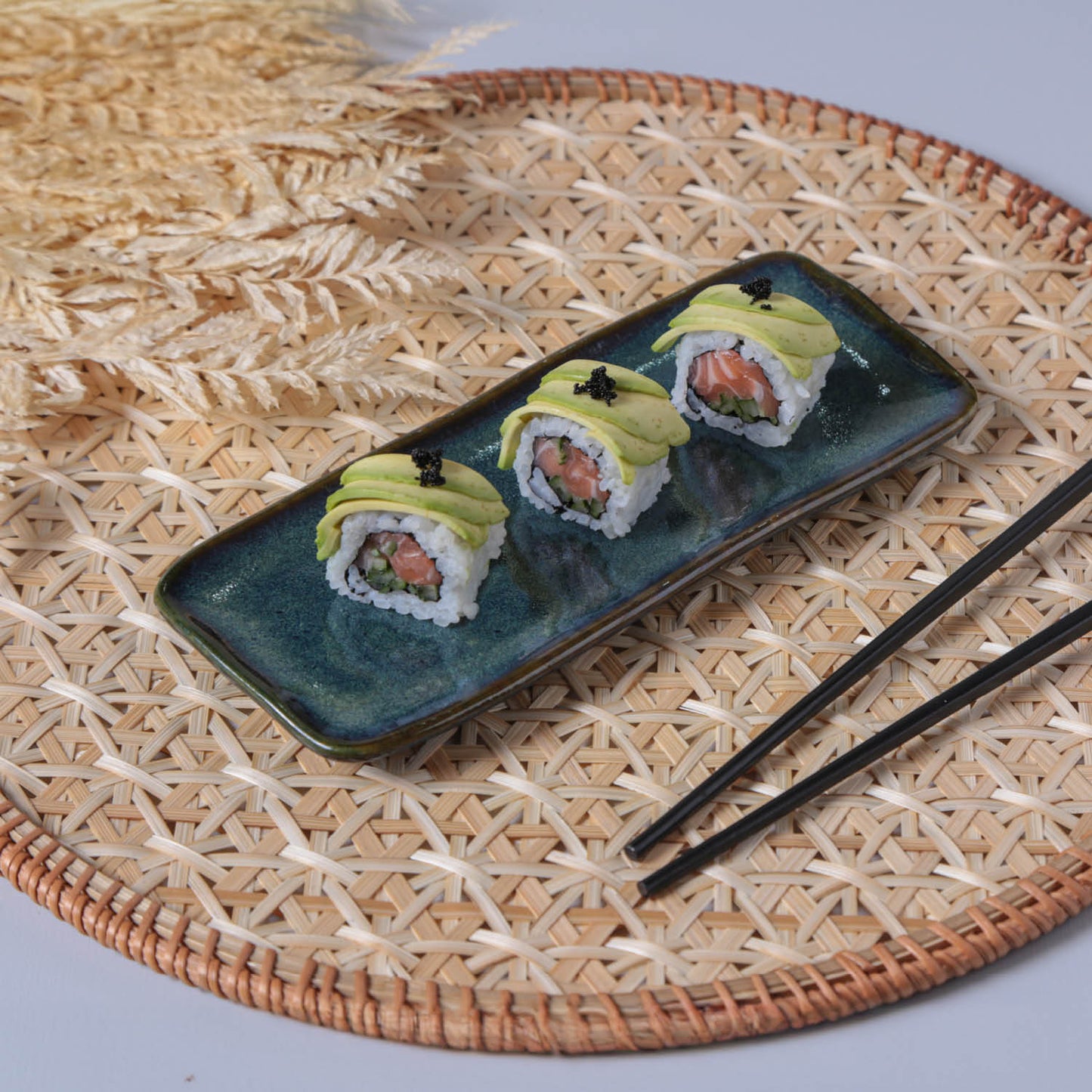 Porto Brasil OCEANO RECTANGULAR PR ORGANIC STONEWARE dia. 8.66x3.74"  SKU: '15014106701