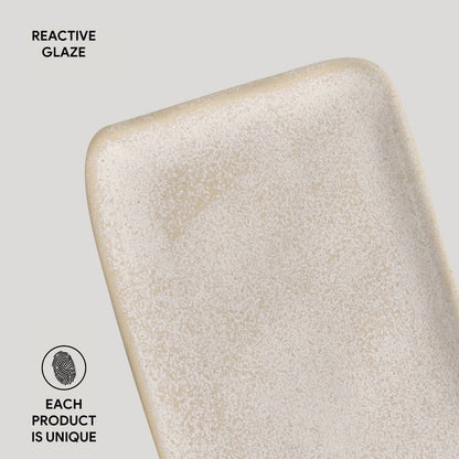 Porto Brasil LATTE RECTANGULAR PR ORGANIC STONEWARE dia. 8.66x3.74"  SKU: '15014108501