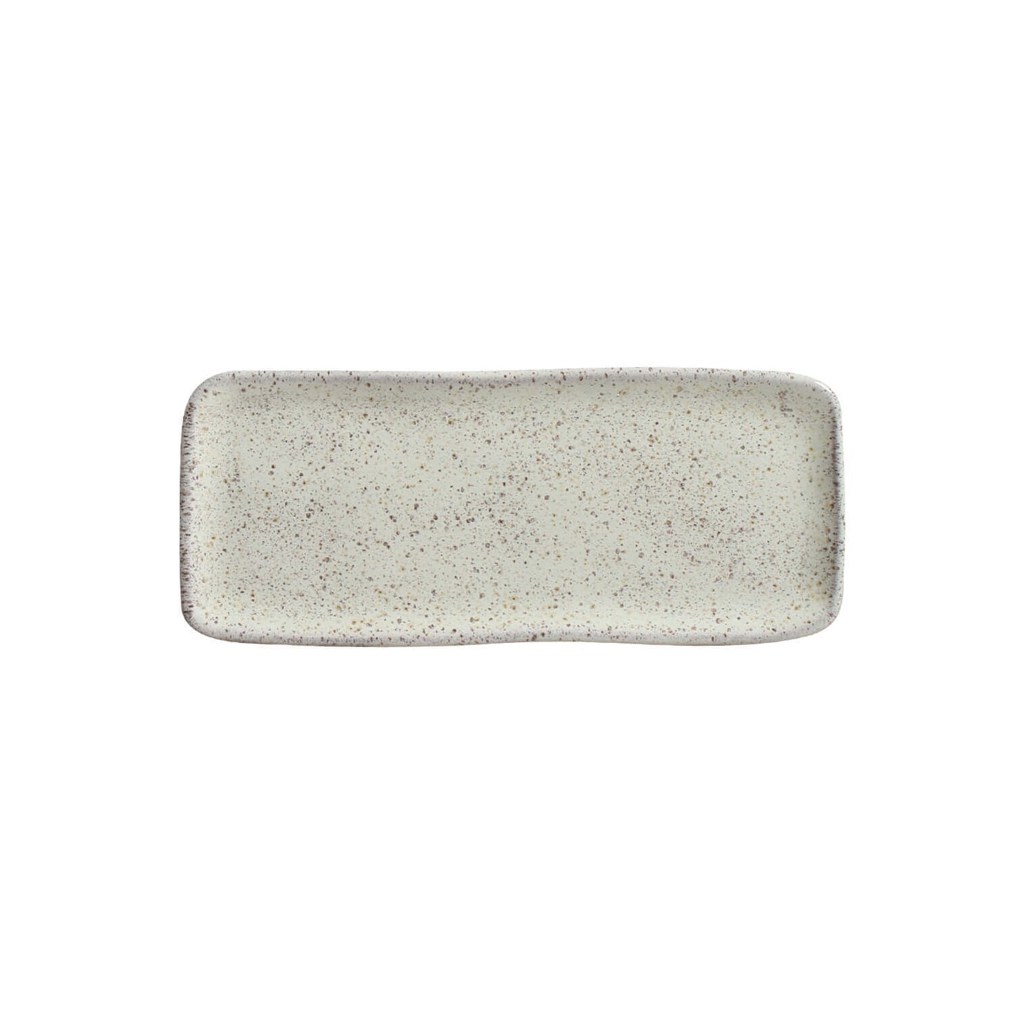 Porto Brasil PISTACHE RECTANGULAR PR ORGANIC STONEWARE dia. 8.66x3.74"  SKU: '15014108801
