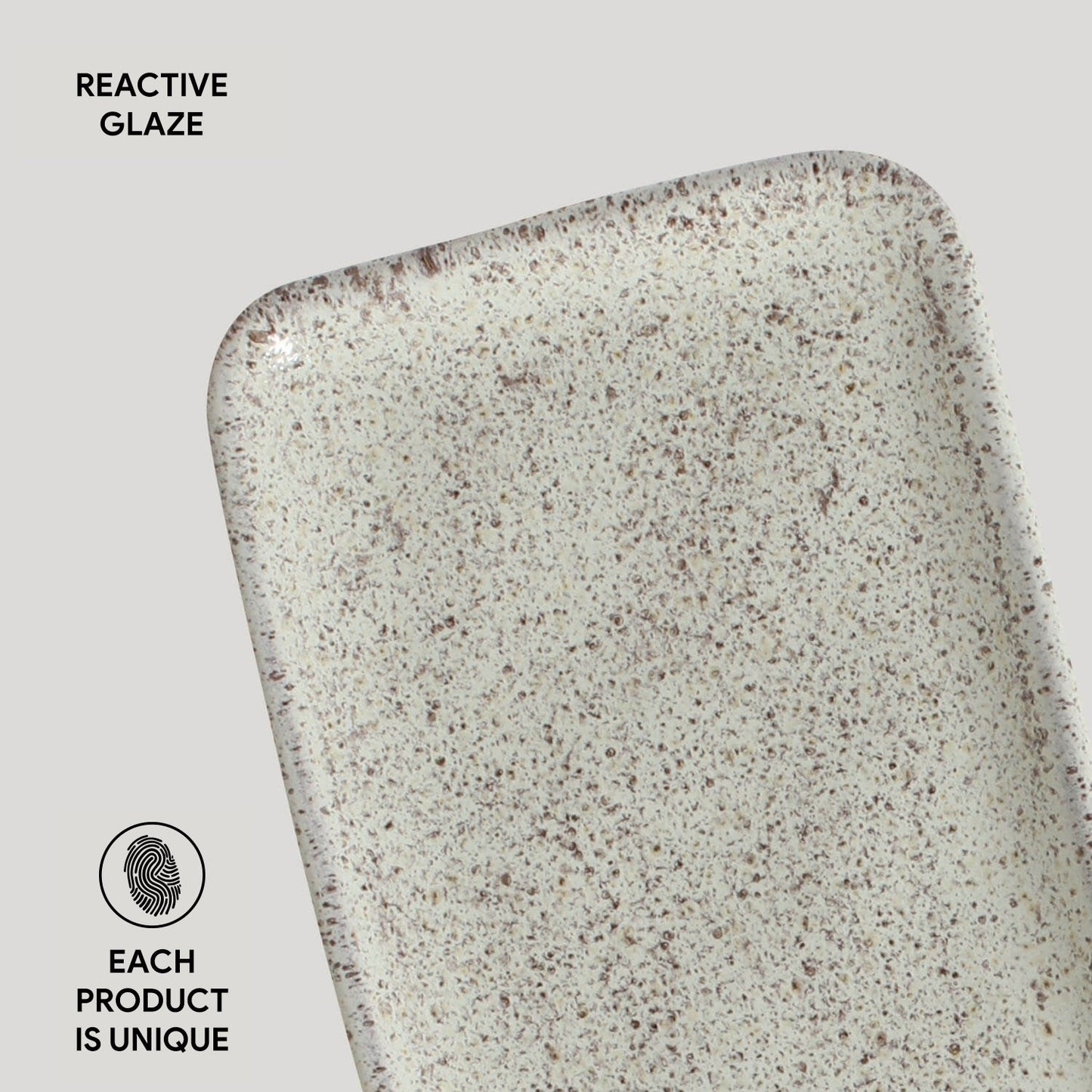 Porto Brasil PISTACHE RECTANGULAR PR ORGANIC STONEWARE dia. 8.66x3.74"  SKU: '15014108801