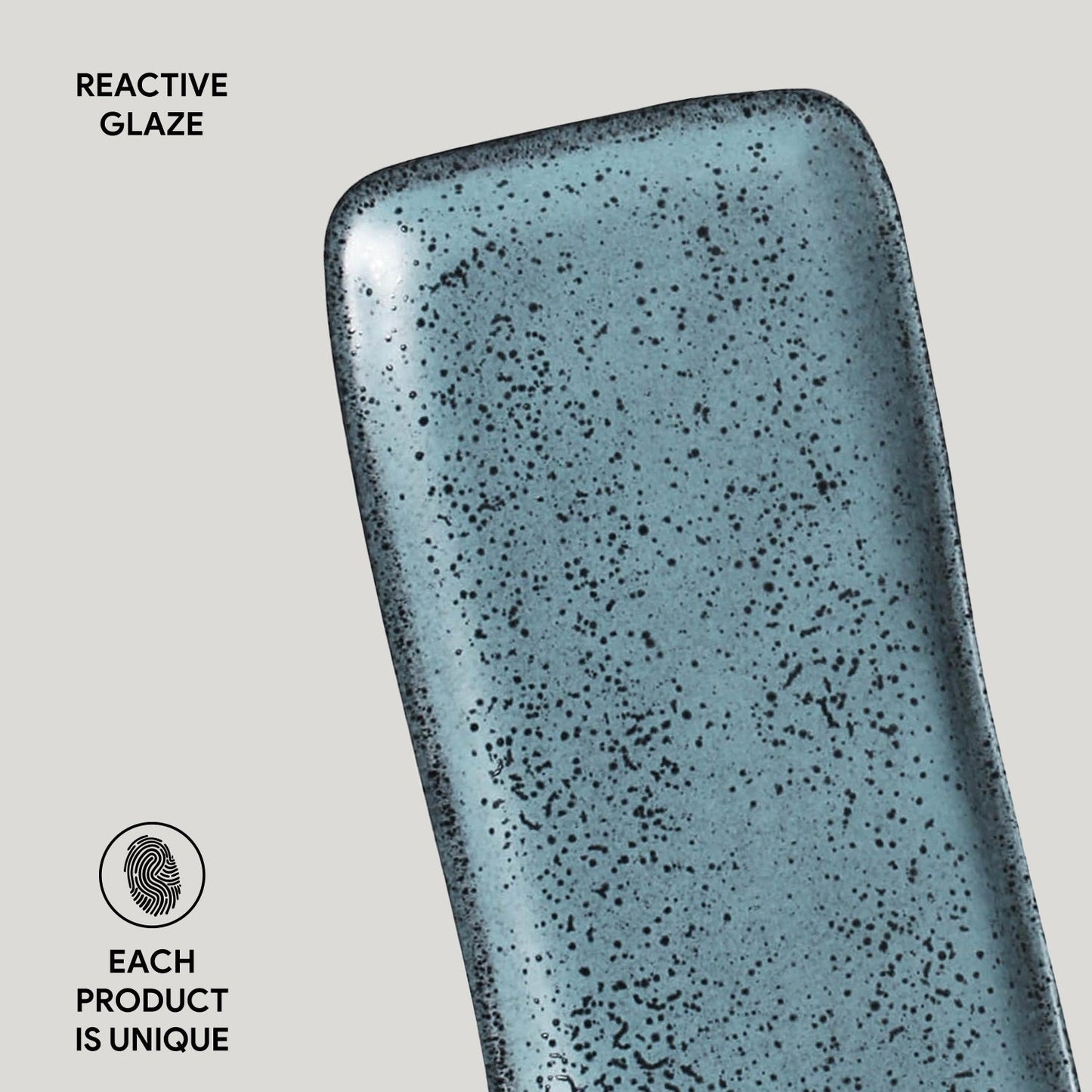 Porto Brasil NIGHT SKY RECTANGULAR PR ORGANIC STONEWARE dia. 8.66x3.74"  SKU: '1501477201