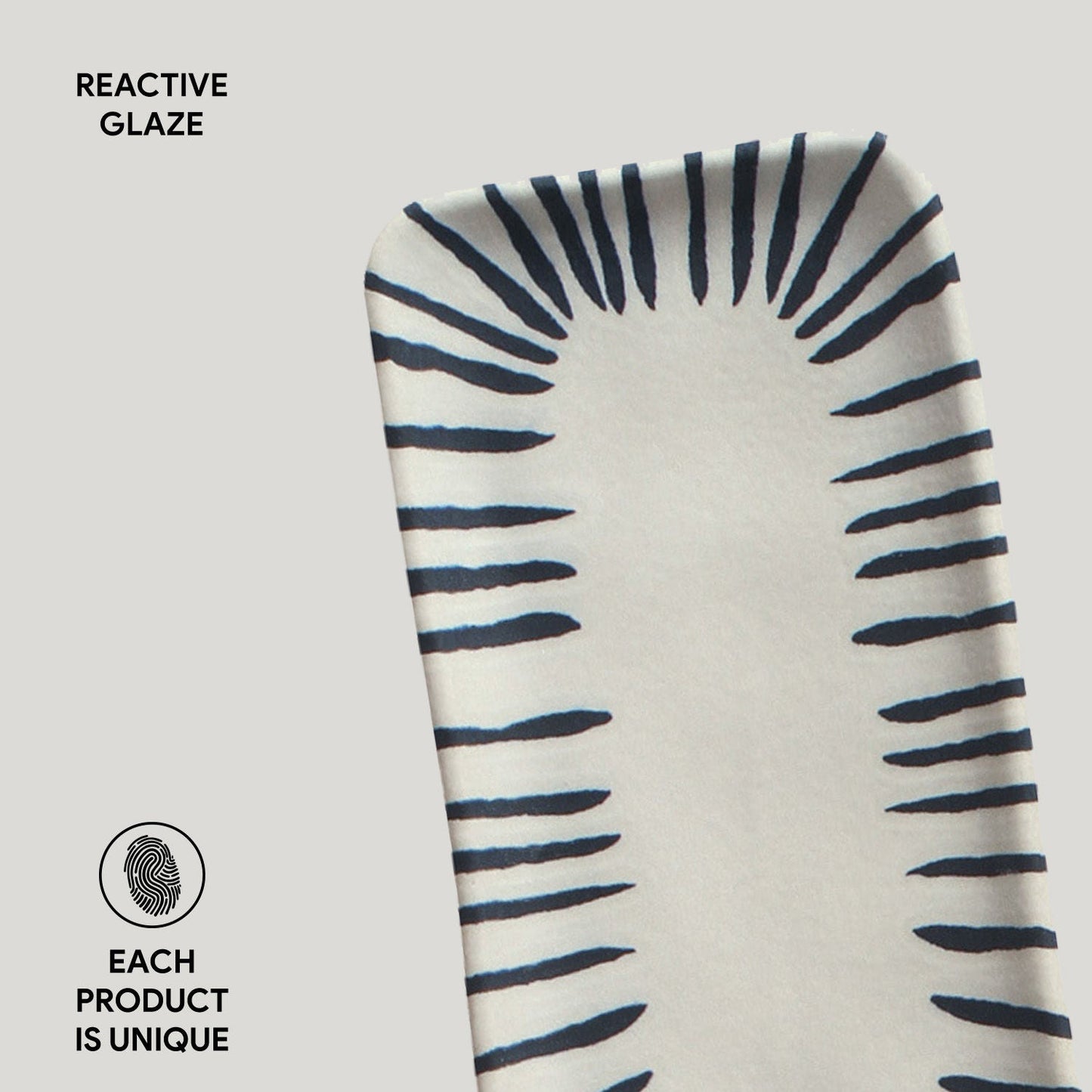 Porto Brasil ELEMENTO RECTANGULAR PR ORGANIC STONEWARE dia. 8.66x3.74"  SKU: '1501493101