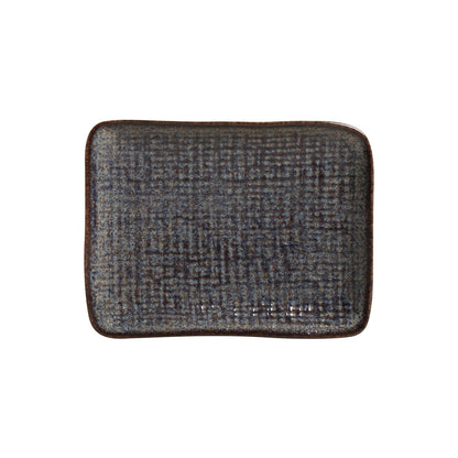 Porto Brasil TITANIUM RECTANGULAR PR JUTA STONEWARE dia. 7.08x5.51"  SKU: '15064109401