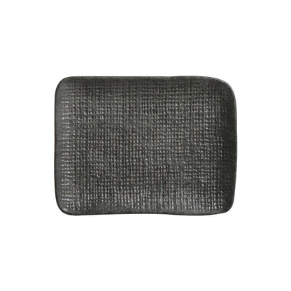 Porto Brasil CHROMIUM RECTANGULAR PR JUTA STONEWARE dia. 7.08x5.51"  SKU: '15064115901