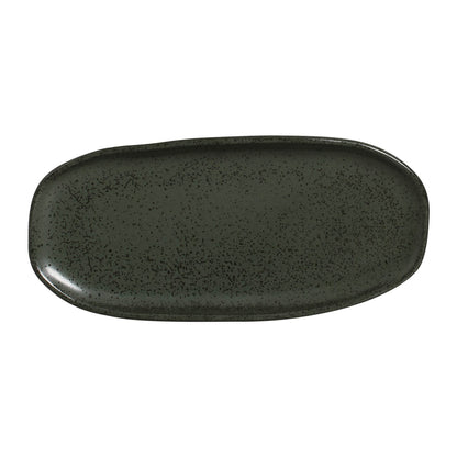 Porto Brasil GREENERY SHALLOW OVAL PR ORGANIC STONEWARE dia. 9.06x4.33"  SKU: '15114106501