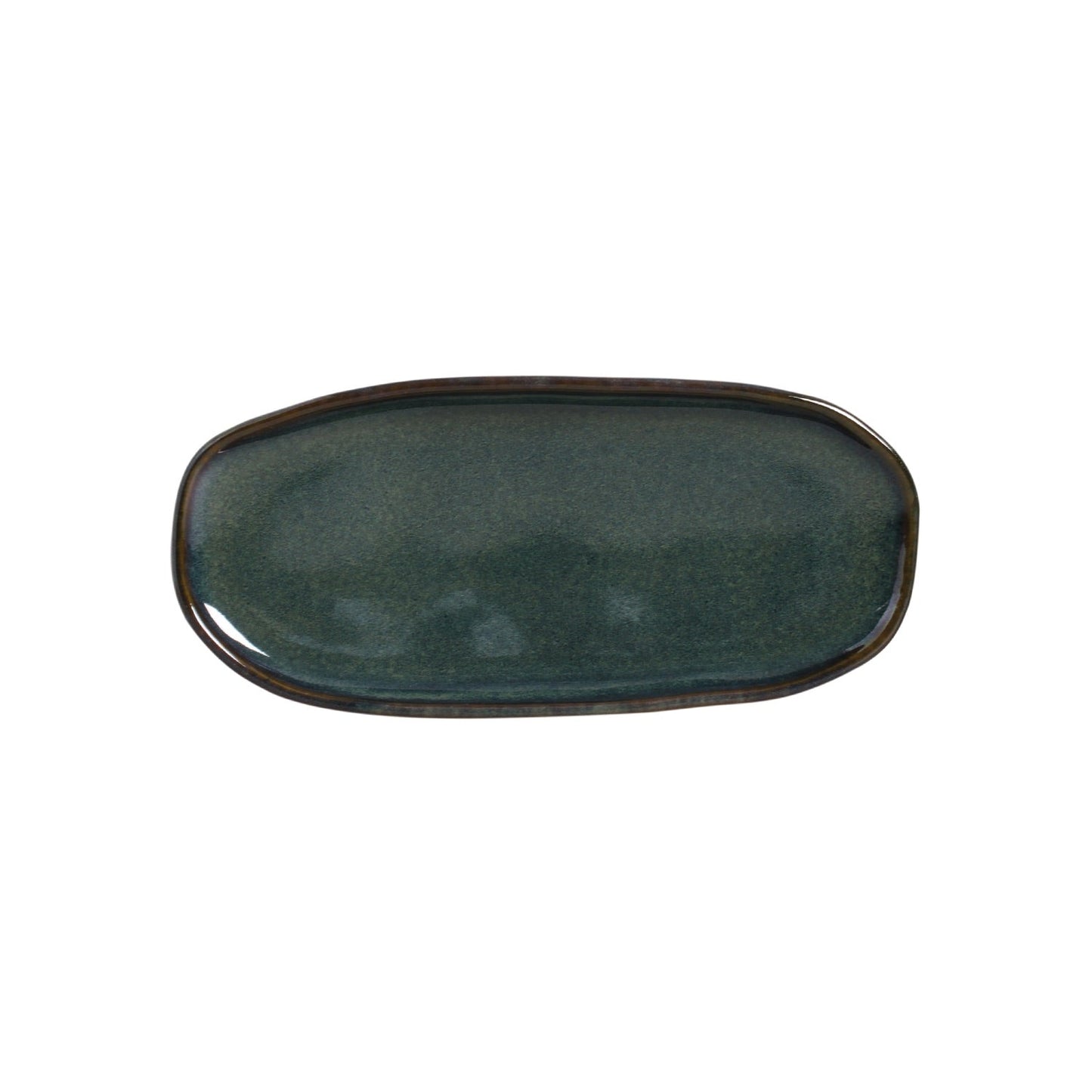 Porto Brasil OCEANO SHALLOW OVAL PR ORGANIC STONEWARE dia. 9.06x4.33"  SKU: '15114106701