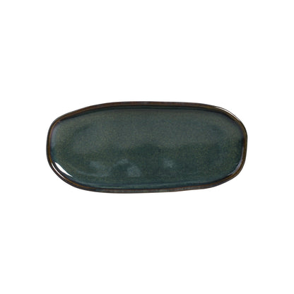 Porto Brasil OCEANO SHALLOW OVAL PR ORGANIC STONEWARE dia. 9.06x4.33"  SKU: '15114106701