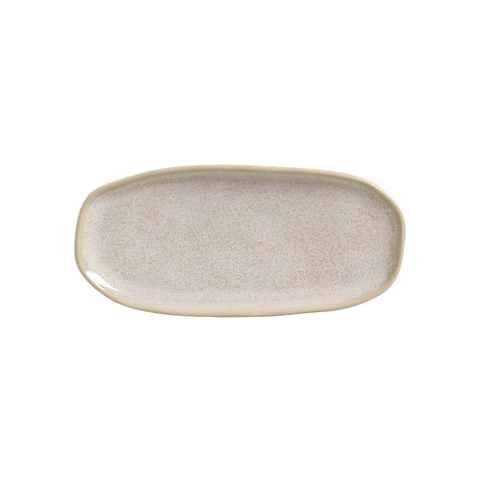 Porto Brasil LATTE SHALLOW OVAL PR ORGANIC STONEWARE dia. 9.06x4.33"  SKU: '15114108501