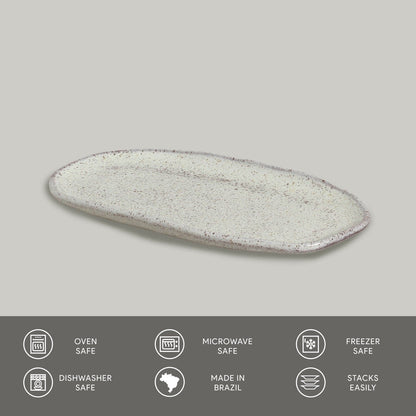Porto Brasil PISTACHE SHALLOW OVAL PR ORGANIC STONEWARE dia. 9.06x4.33"  SKU: '15114108801