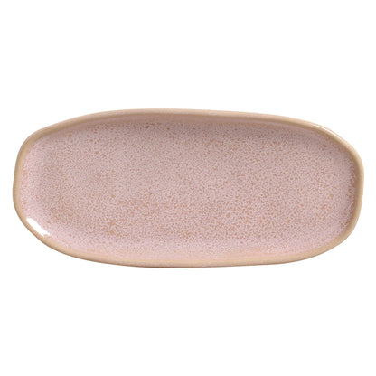 Porto Brasil LITCHI SHALLOW OVAL PR ORGANIC STONEWARE dia. 9.06x4.33"  SKU: '15114109201