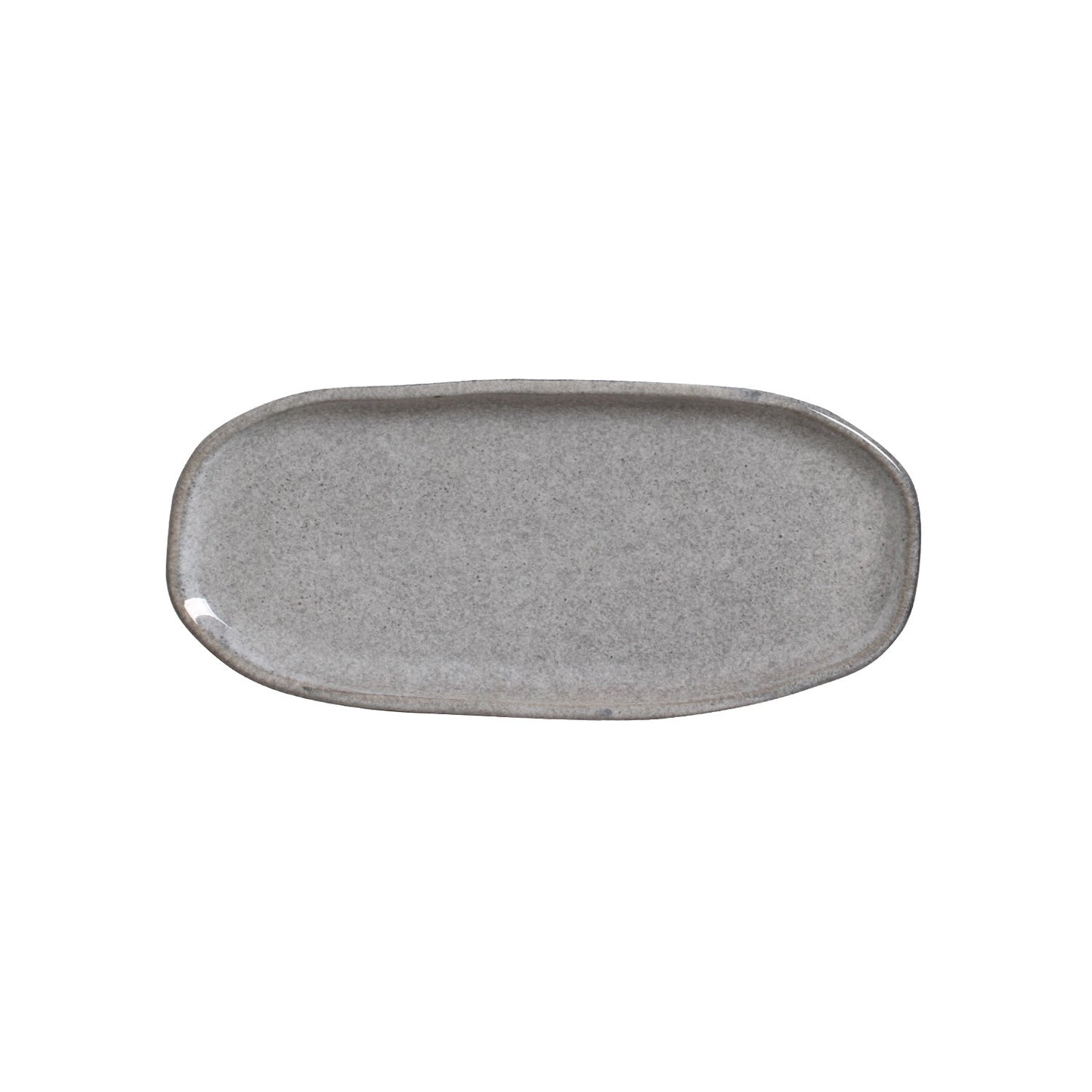 Porto Brasil DUST SHALLOW OVAL PR ORGANIC STONEWARE dia. 9.06x4.33"  SKU: '15114115801