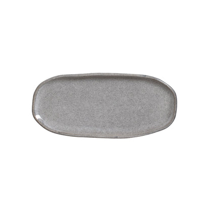 Porto Brasil DUST SHALLOW OVAL PR ORGANIC STONEWARE dia. 9.06x4.33"  SKU: '15114115801