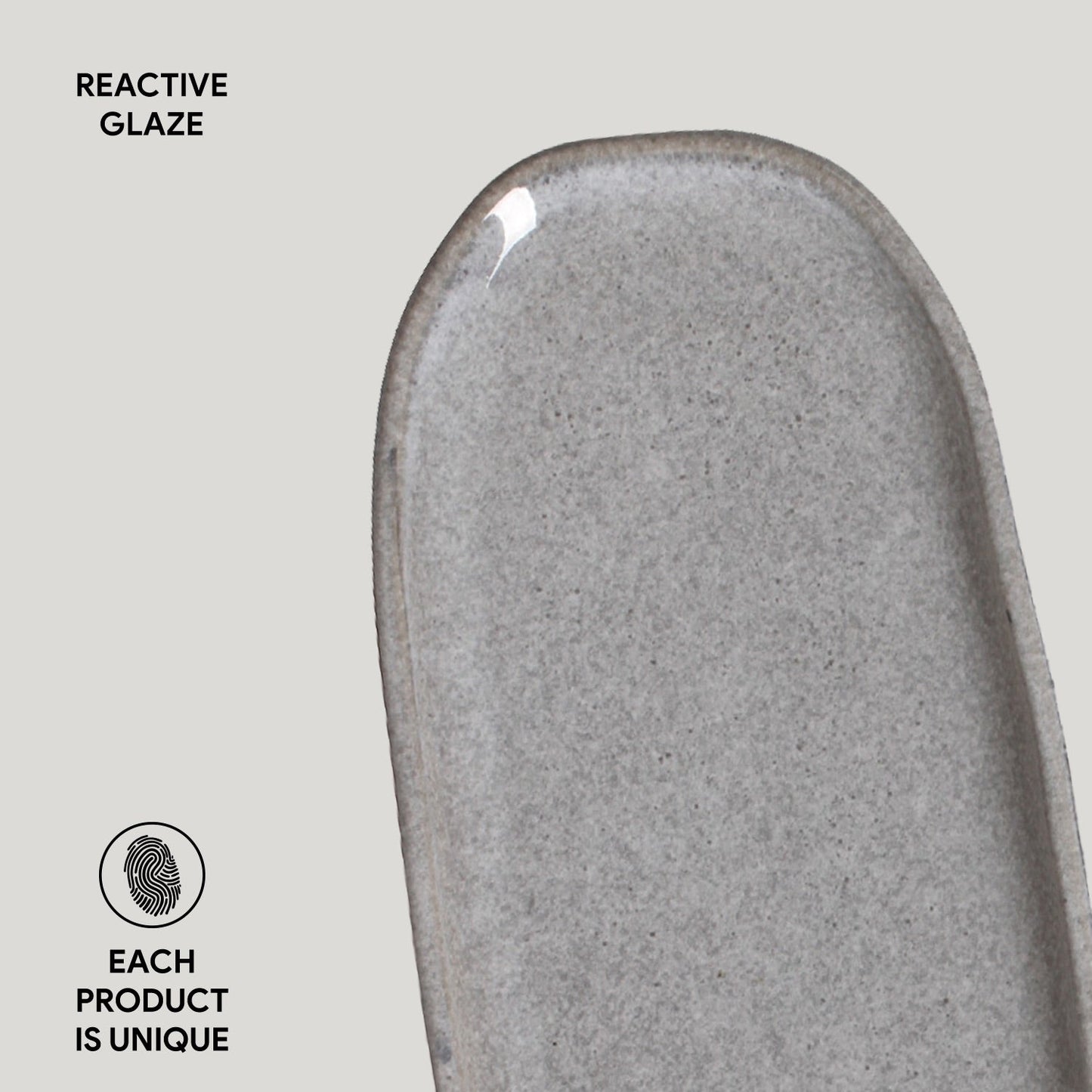 Porto Brasil DUST SHALLOW OVAL PR ORGANIC STONEWARE dia. 9.06x4.33"  SKU: '15114115801