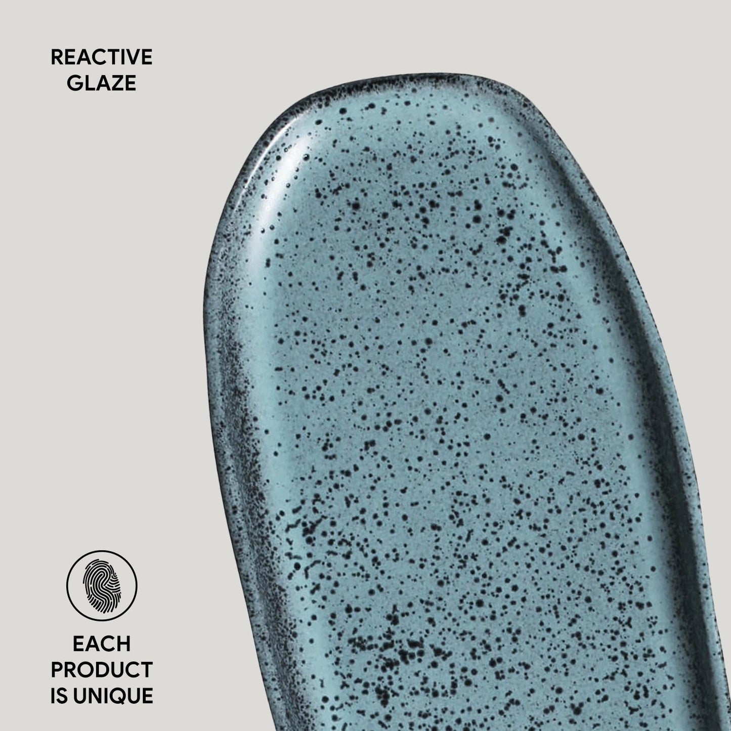 Porto Brasil NIGHT SKY SHALLOW OVAL PR ORGANIC STONEWARE dia. 9.06x4.33"  SKU: '1511477201