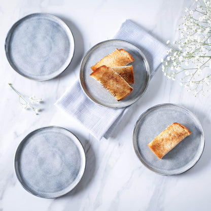 Porto Brasil DUST BREAD PLATE STONEWARE dia. 6.1x0.63"  SKU: '15931115801