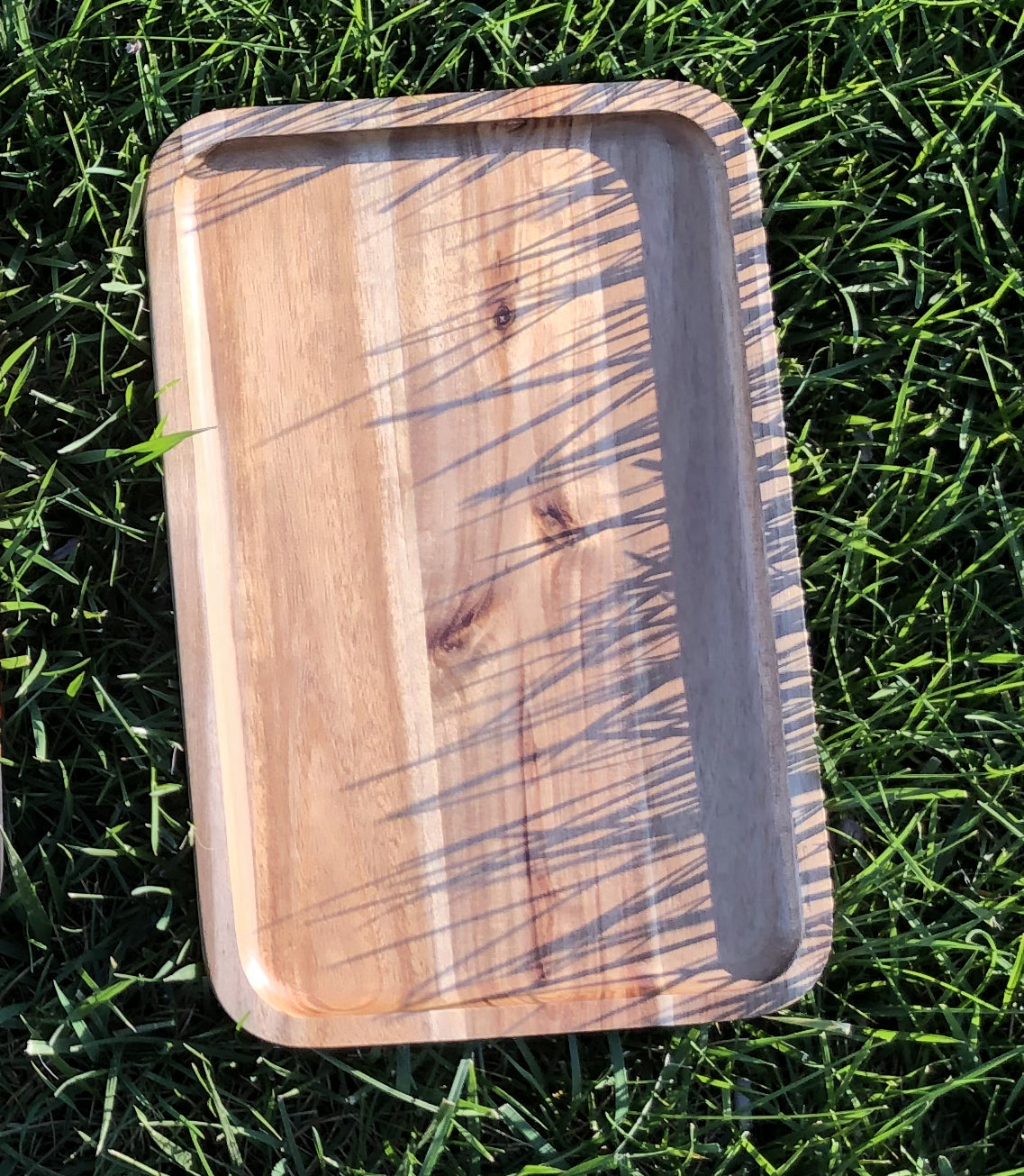ZavisGreen Acacia Serving rectangle tray / dish 12" X 8" SKU: ZG-660212