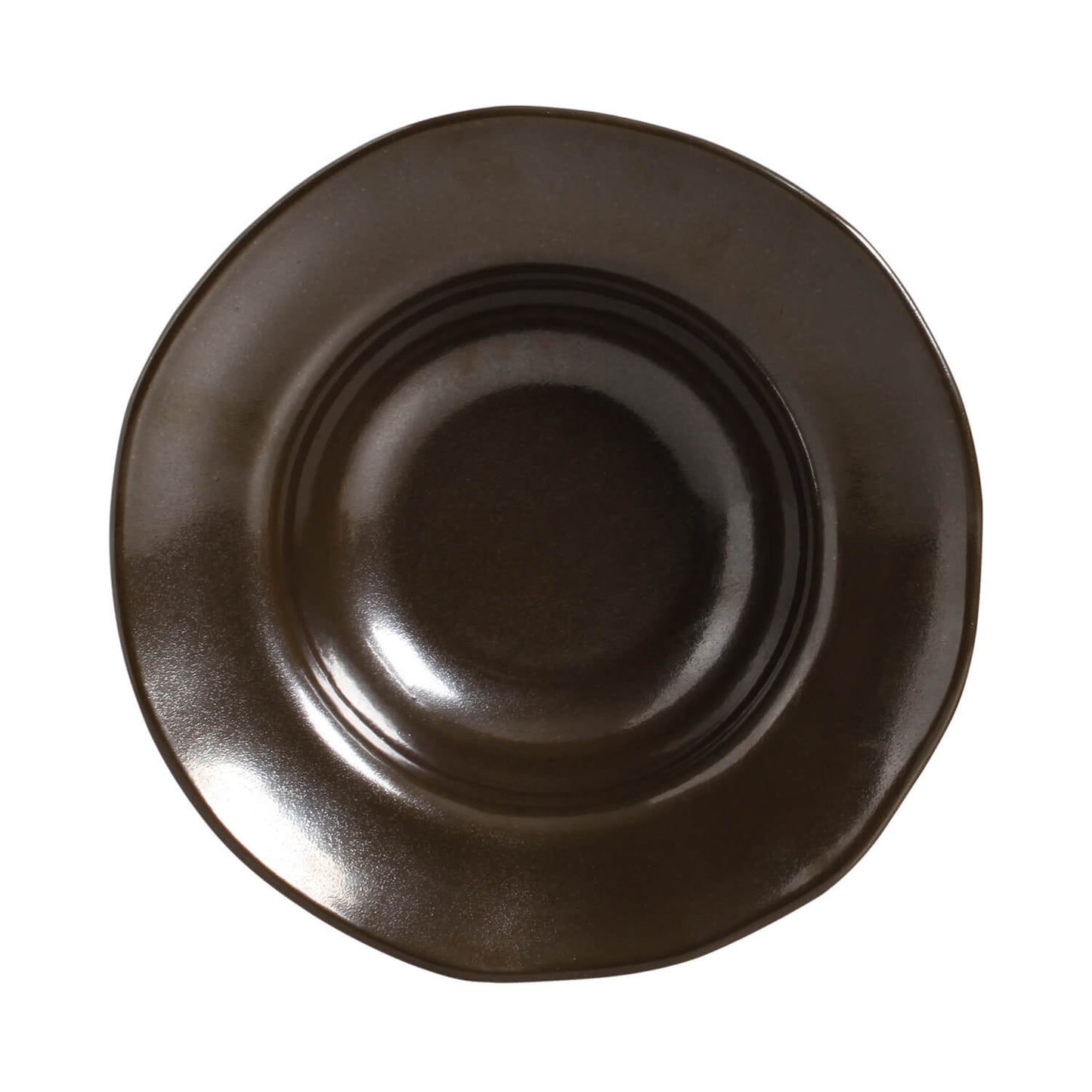 Porto Brasil METALLICA DEEP RIM PLATE  STONEWARE dia. 7.48x2.17"  SKU: '16014109301