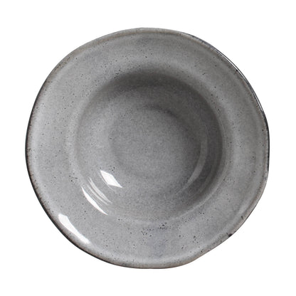 Porto Brasil DUST DEEP RIM PLATE  STONEWARE dia. 7.48x2.17"  SKU: '16014115801