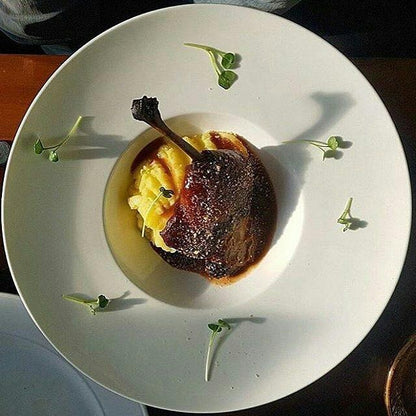 Wilmax Fine Porcelain Deep Plate 9" | 22.5 Cm 14 Oz | 400 Ml SKU: WL-991186/A