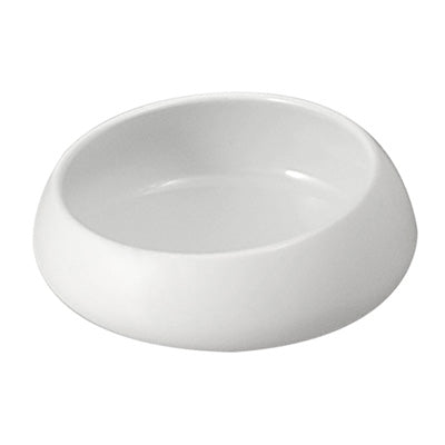 Gourmet bowl 4" 3/4, slanted - Glossy White 4? 11/16