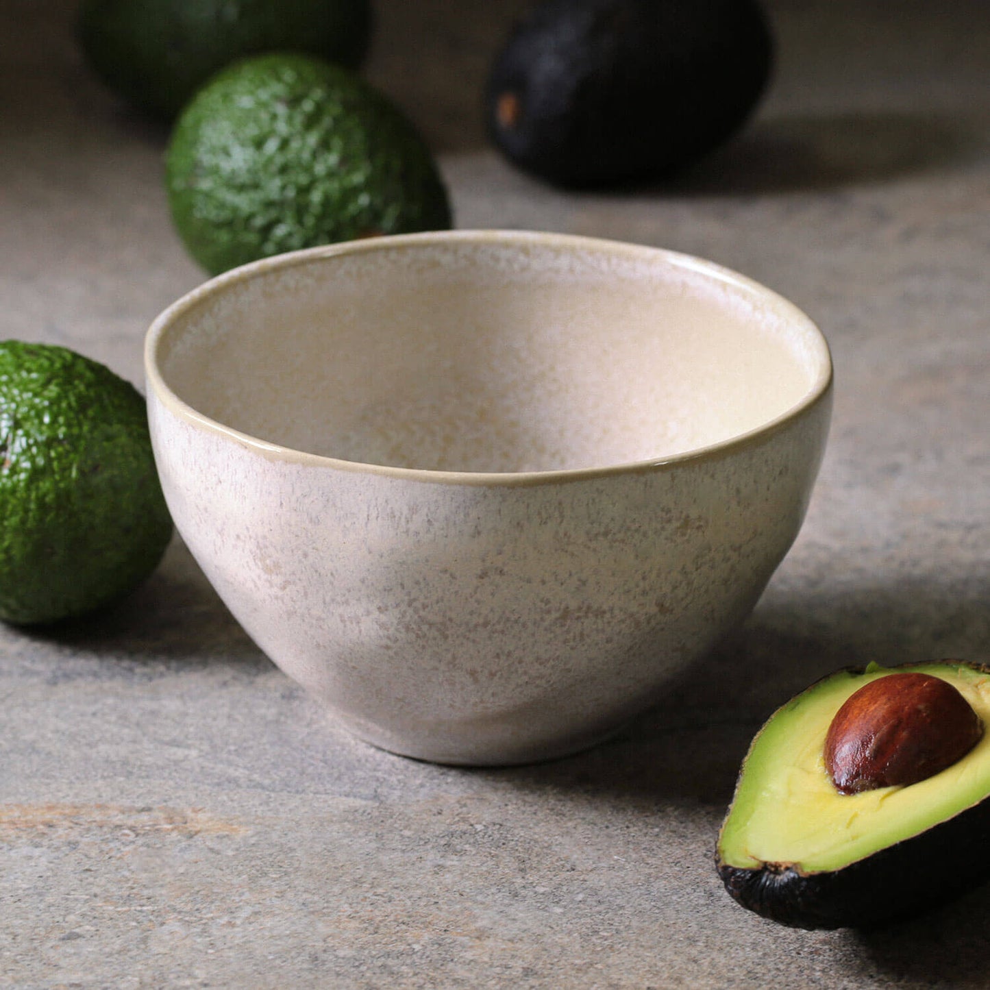 Porto Brasil LATTE BOWL ORGANIC STONEWARE dia. 5.24"  SKU: '1914108501