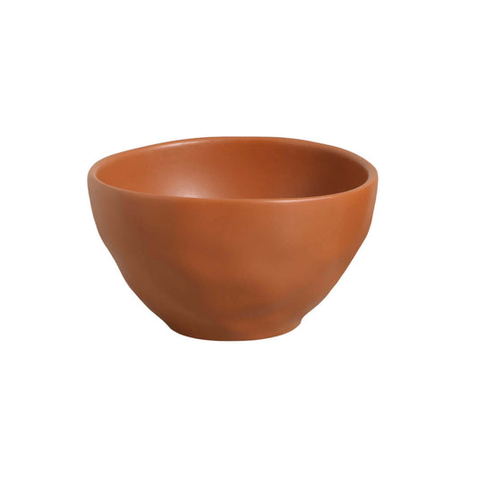 Porto Brasil TERRACOTTA BOWL ORGANIC STONEWARE dia. 5.24"  SKU: '191495701