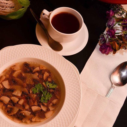 Wilmax Fine Porcelain Deep Plate 9" | 22.5 Cm Set Of 6 In Gift Box SKU: WL-880102/6C