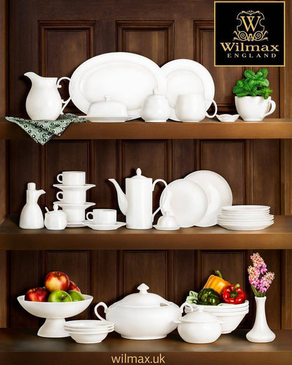 Wilmax Fine Porcelain Sugar Bowl 8 Oz | 250 Ml SKU: WL-995021/A