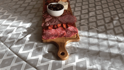 Wilmax Natural Bamboo Long Serving Board With Handle 39.4" X 7.9" | 100 X 20 Cm SKU: WL-771138/A