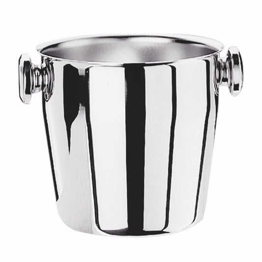 Ice Bucket With Knobs H: 5-1/8" D: 5-3/8" 50-3/4 Oz