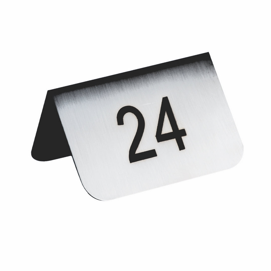 Table Number Stand L: 4-3/8" W: 3-1/2"