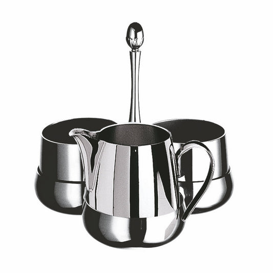 Set For Caf? Au Lait; Palace, 2 Ea Sugar 5-1/8 Oz. + Creamer 5-1/8 Oz. H: 7-1/8"