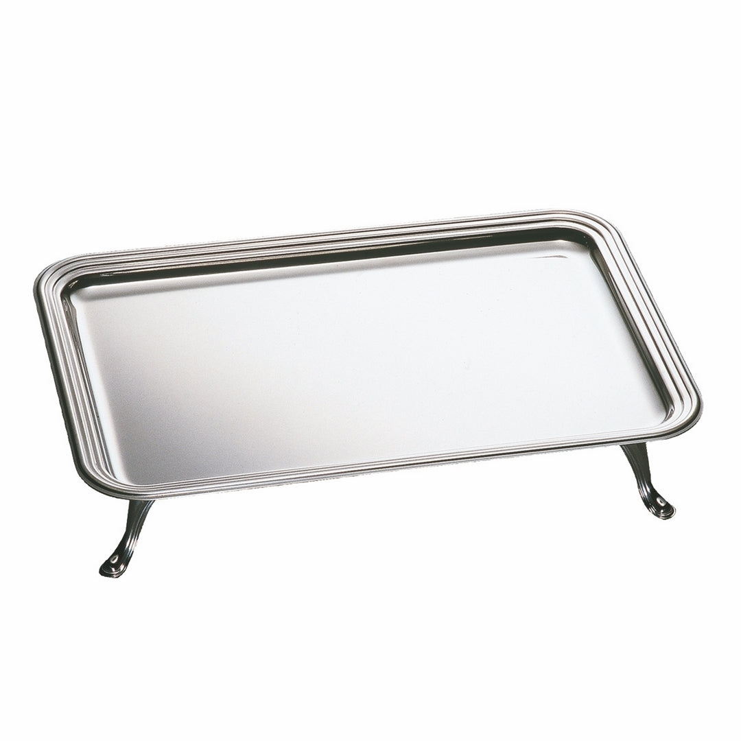 Footed Rectangular Tray;  L: 15-3/4" W: 10-5/8"