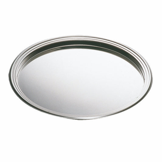 Round Tray;  D: 13-3/4"