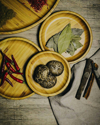 Wilmax Natural Bamboo Plate 5" | 12.5 Cm SKU: WL-771029/A