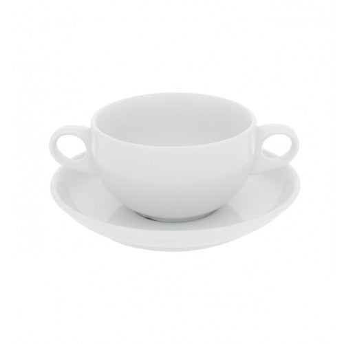 Vista Alegre Coimbra Branco - Consomme Cup & Saucer 155/26 SKU: 21074498