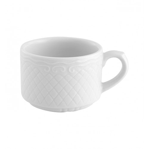 Vista Alegre Escorial White - Coffee Cup 510/13 SKU: 21078426